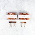Rose Gold Document Clips