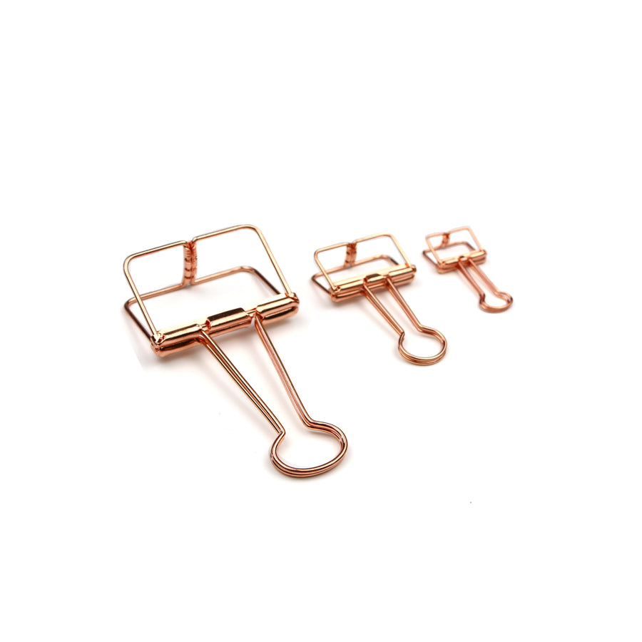 Document Clips (Rose Gold)