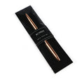 Metal Twist Ballpoint Pen (Rose Gold)